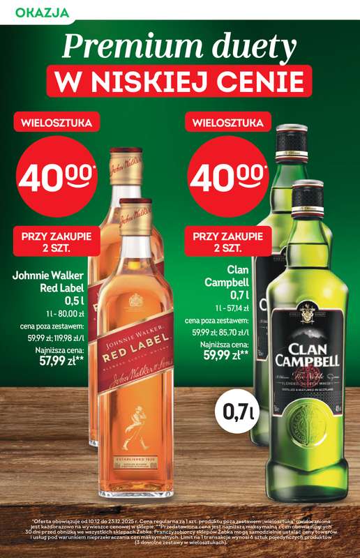 Żabka - gazetka promocyjna Katalog alkoholowy  do wtorku 23.12 - strona 2