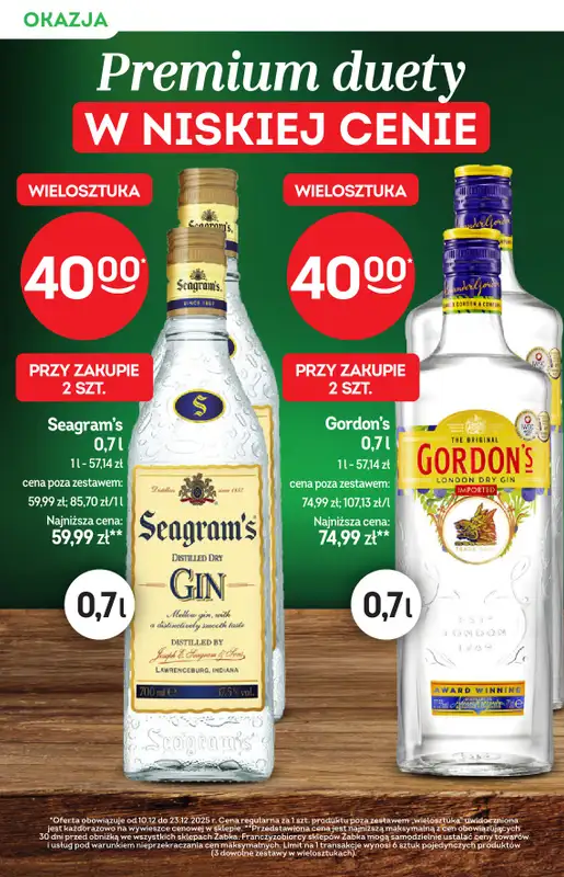 Żabka - gazetka promocyjna Katalog alkoholowy od środy 10.12 do wtorku 23.12 - strona 10