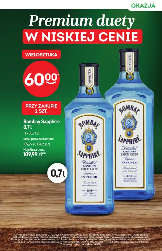 Żabka - gazetka promocyjna Katalog alkoholowy od środy 10.12 do wtorku 23.12 - strona 11