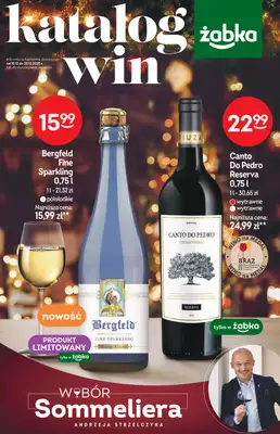Żabka - gazetka promocyjna Katalog win od środy 10.12 do wtorku 23.12