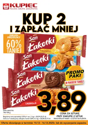 Kupiec - gazetka promocyjna Promopaki od środy 10.12 do wtorku 16.12 - strona 12