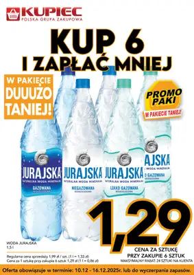 Kupiec - gazetka promocyjna Promopaki od środy 10.12 do wtorku 16.12 - strona 9
