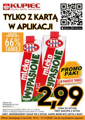 Mlekovita Mleko UHT Wypasione 2%