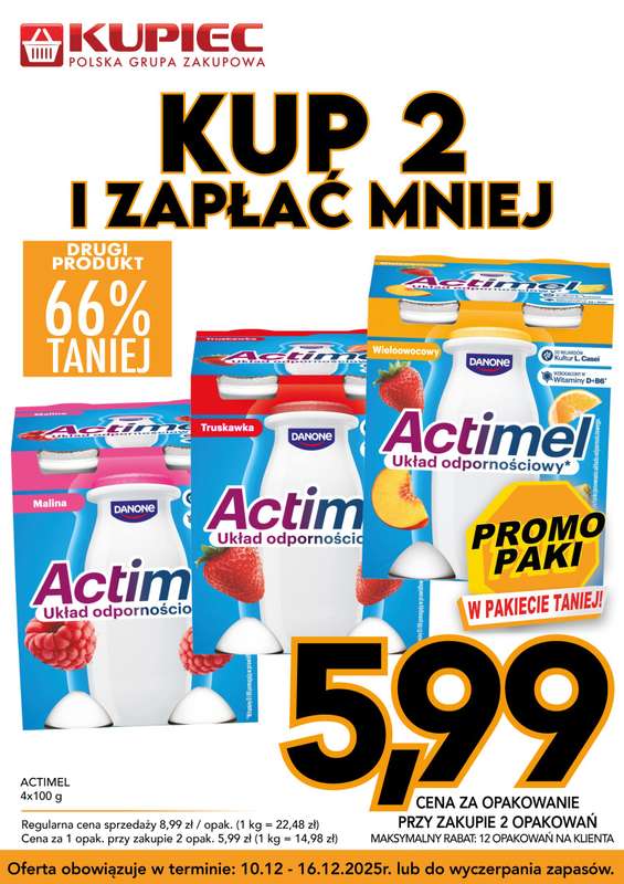 Kupiec - gazetka promocyjna Promopaki od środy 10.12 do wtorku 16.12 - strona 2