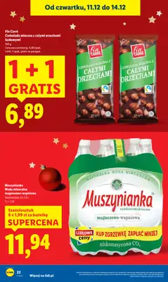 Lidl - gazetka promocyjna Od czwartku od czwartku 11.12 do niedzieli 14.12 - strona 22