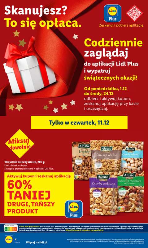 Lidl - gazetka promocyjna Od czwartku od czwartku 11.12 do niedzieli 14.12 - strona 4
