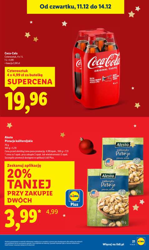 Lidl - gazetka promocyjna Od czwartku od czwartku 11.12 do niedzieli 14.12 - strona 21