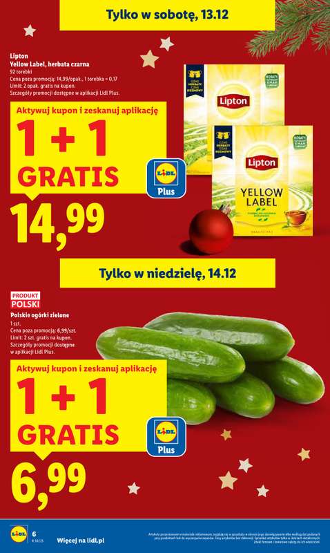 Lidl - gazetka promocyjna Od czwartku od czwartku 11.12 do niedzieli 14.12 - strona 6