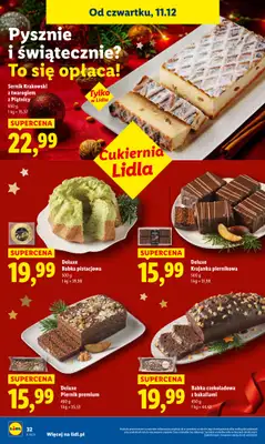 Lidl - gazetka promocyjna Od czwartku od czwartku 11.12 do niedzieli 14.12 - strona 32