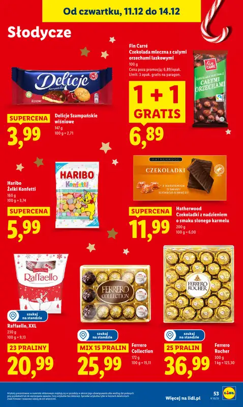 Lidl - gazetka promocyjna Od czwartku od czwartku 11.12 do niedzieli 14.12 - strona 53