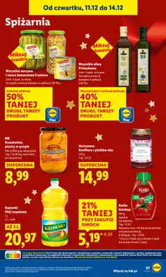 Lidl - gazetka promocyjna Od czwartku od czwartku 11.12 do niedzieli 14.12 - strona 67