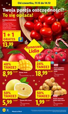 Lidl - gazetka promocyjna Od czwartku od czwartku 11.12 do niedzieli 14.12 - strona 30