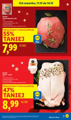 Lidl - gazetka promocyjna Od czwartku od czwartku 11.12 do niedzieli 14.12 - strona 13