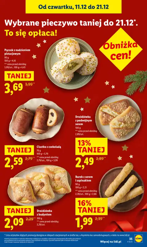Lidl - gazetka promocyjna Od czwartku od czwartku 11.12 do niedzieli 14.12 - strona 35