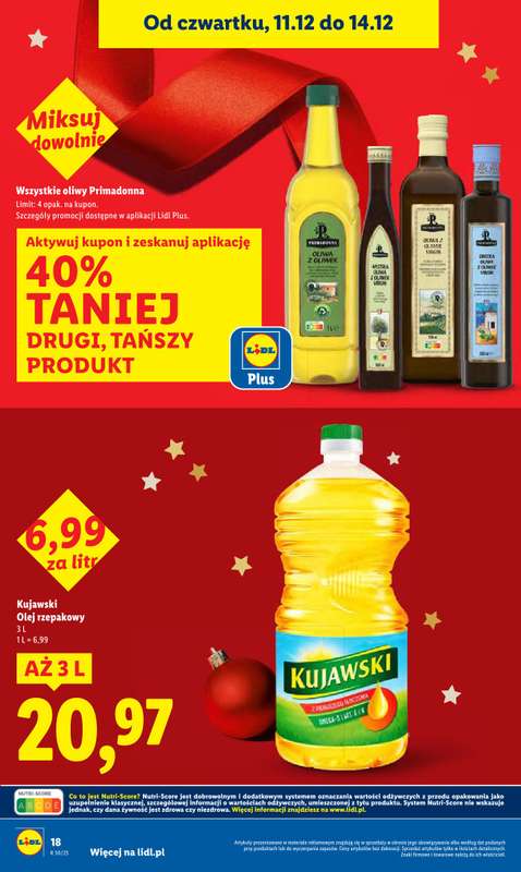 Lidl - gazetka promocyjna Od czwartku od czwartku 11.12 do niedzieli 14.12 - strona 18