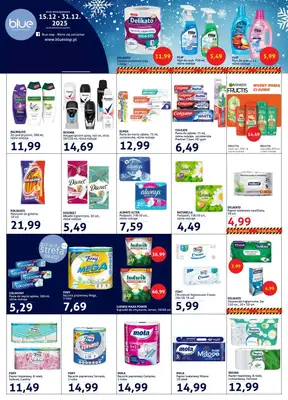Blue Stop - gazetka promocyjna Gazetka od poniedziałku 15.12 do środy 31.12