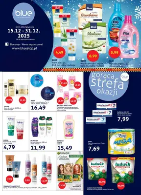 Blue Stop - gazetka promocyjna Gazetka od poniedziałku 15.12 do środy 31.12
