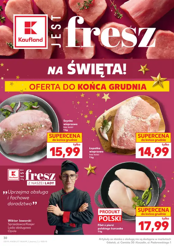 Kaufland - gazetka promocyjna Oferta Kaufland od środy 10.12 do wtorku 16.12 - strona 30