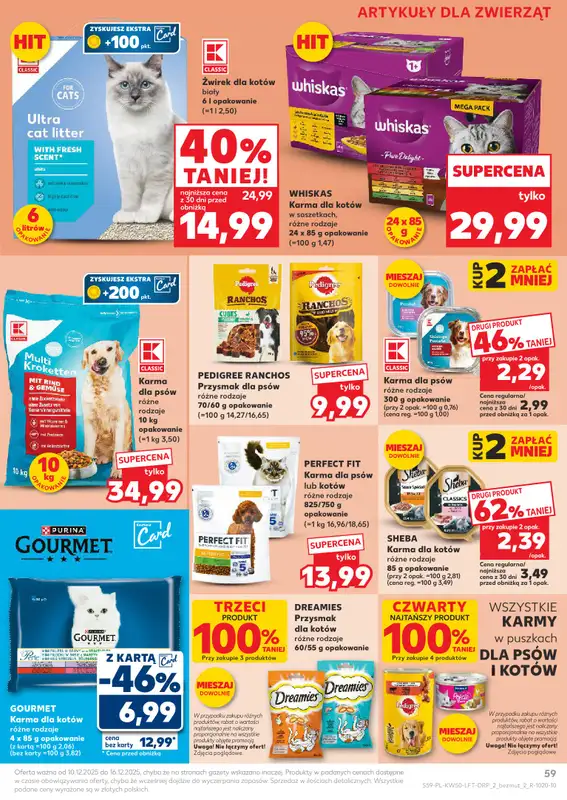 Kaufland - gazetka promocyjna Oferta Kaufland od środy 10.12 do wtorku 16.12 - strona 59