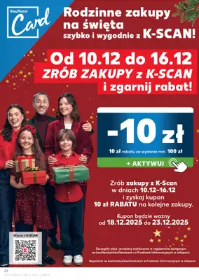Kaufland - gazetka promocyjna Oferta Kaufland od środy 10.12 do wtorku 16.12 - strona 22