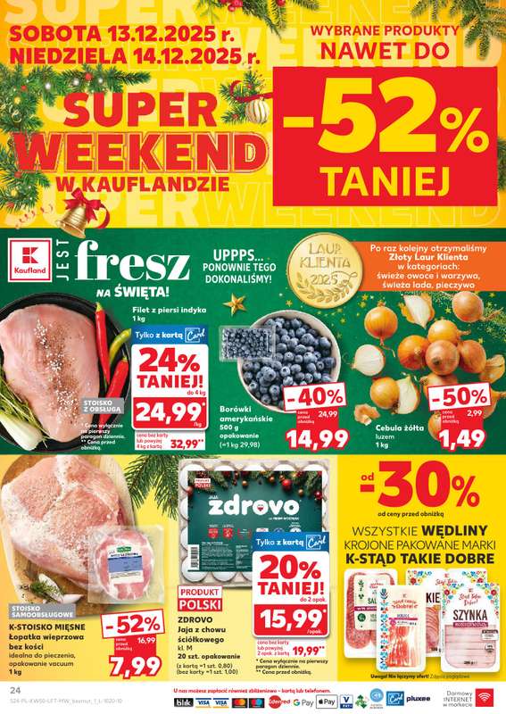 Kaufland - gazetka promocyjna Oferta Kaufland od środy 10.12 do wtorku 16.12 - strona 24