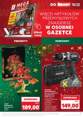 Kaufland - gazetka promocyjna Oferta Kaufland od środy 10.12 do wtorku 16.12 - strona 61