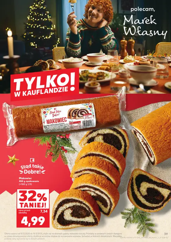 Kaufland - gazetka promocyjna Oferta Kaufland od środy 10.12 do wtorku 16.12 - strona 39