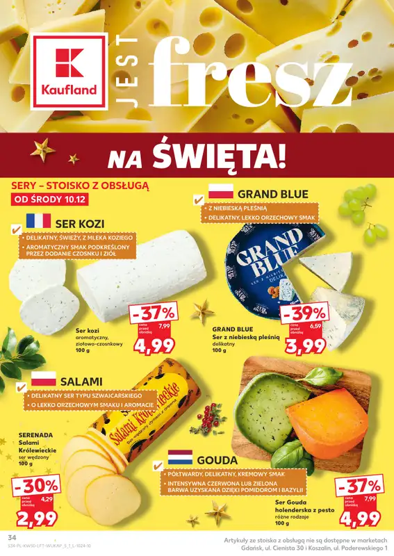 Kaufland - gazetka promocyjna Oferta Kaufland od środy 10.12 do wtorku 16.12 - strona 34