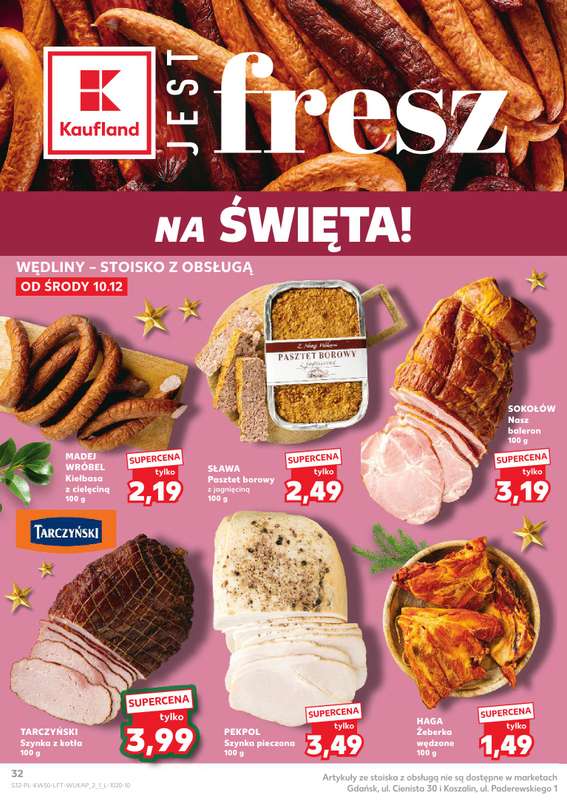 Kaufland - gazetka promocyjna Oferta Kaufland od środy 10.12 do wtorku 16.12 - strona 32