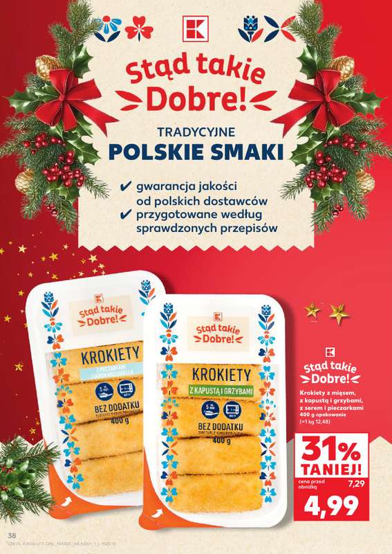 Kaufland - gazetka promocyjna Oferta Kaufland od środy 10.12 do wtorku 16.12 - strona 38