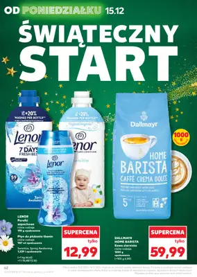 Kaufland - gazetka promocyjna Oferta Kaufland od środy 10.12 do wtorku 16.12 - strona 62