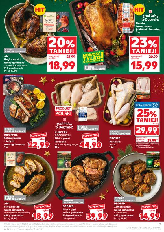 Kaufland - gazetka promocyjna Oferta Kaufland od środy 10.12 do wtorku 16.12 - strona 7