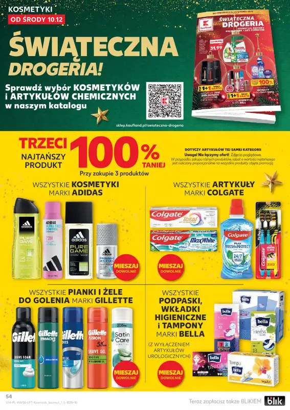 Kaufland - gazetka promocyjna Oferta Kaufland od środy 10.12 do wtorku 16.12 - strona 54
