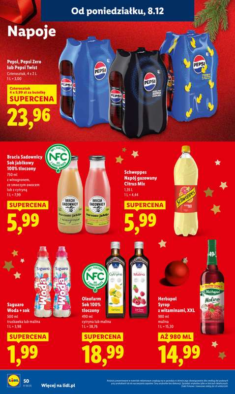 Lidl - gazetka promocyjna Oferta od poniedziałku od poniedziałku 08.12 do środy 10.12 - strona 56