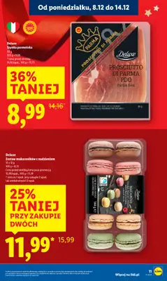 Lidl - gazetka promocyjna Oferta od poniedziałku od poniedziałku 08.12 do środy 10.12 - strona 11