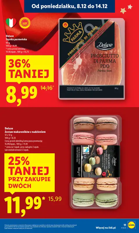 Lidl - gazetka promocyjna Oferta od poniedziałku od poniedziałku 08.12 do środy 10.12 - strona 11