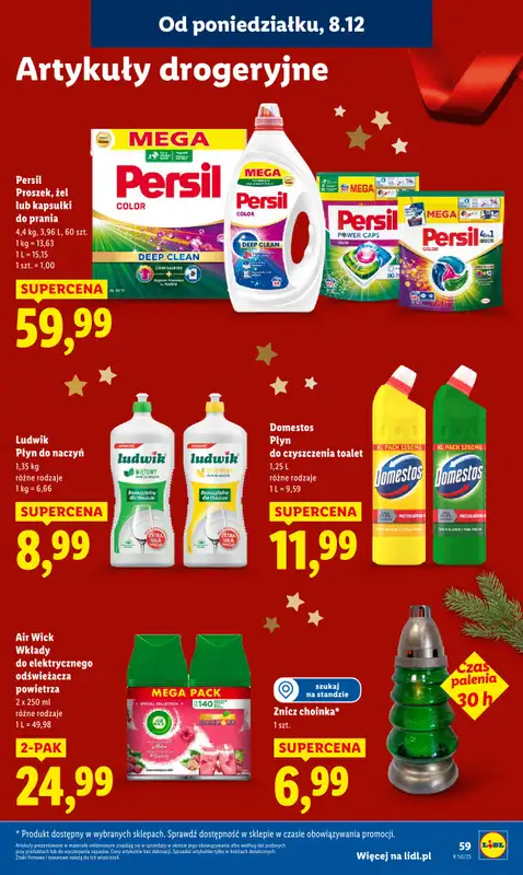 Lidl - gazetka promocyjna Oferta od poniedziałku od poniedziałku 08.12 do środy 10.12 - strona 67