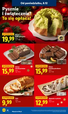 Lidl - gazetka promocyjna Oferta od poniedziałku od poniedziałku 08.12 do środy 10.12 - strona 46