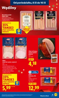 Lidl - gazetka promocyjna Oferta od poniedziałku od poniedziałku 08.12 do środy 10.12 - strona 31