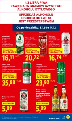 Lidl - gazetka promocyjna Oferta od poniedziałku od poniedziałku 08.12 do środy 10.12 - strona 55
