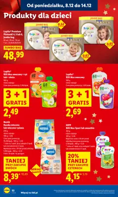 Lidl - gazetka promocyjna Oferta od poniedziałku od poniedziałku 08.12 do środy 10.12 - strona 60