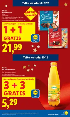 Lidl - gazetka promocyjna Oferta od poniedziałku od poniedziałku 08.12 do środy 10.12 - strona 5