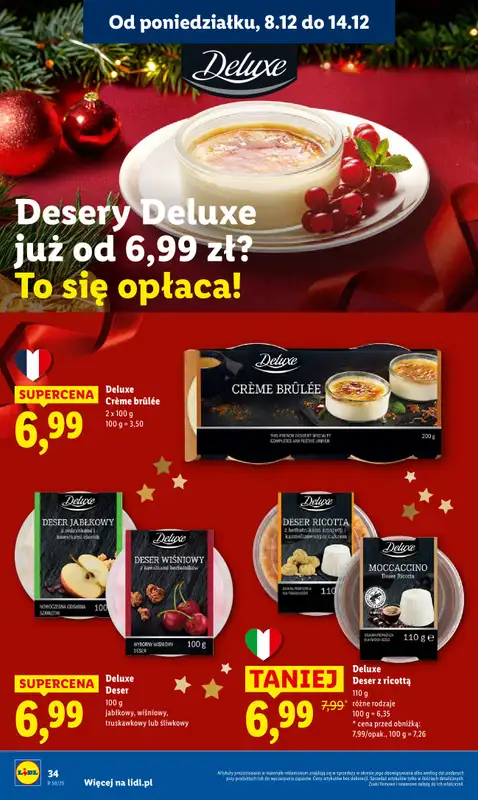 Lidl - gazetka promocyjna Oferta od poniedziałku od poniedziałku 08.12 do środy 10.12 - strona 40