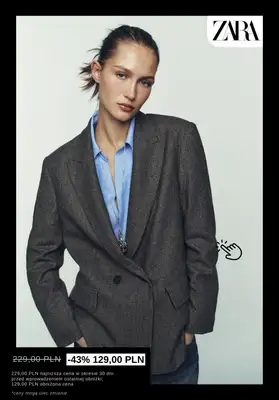 Zara - gazetka promocyjna Marynarki damskie od środy 10.12  - strona 3