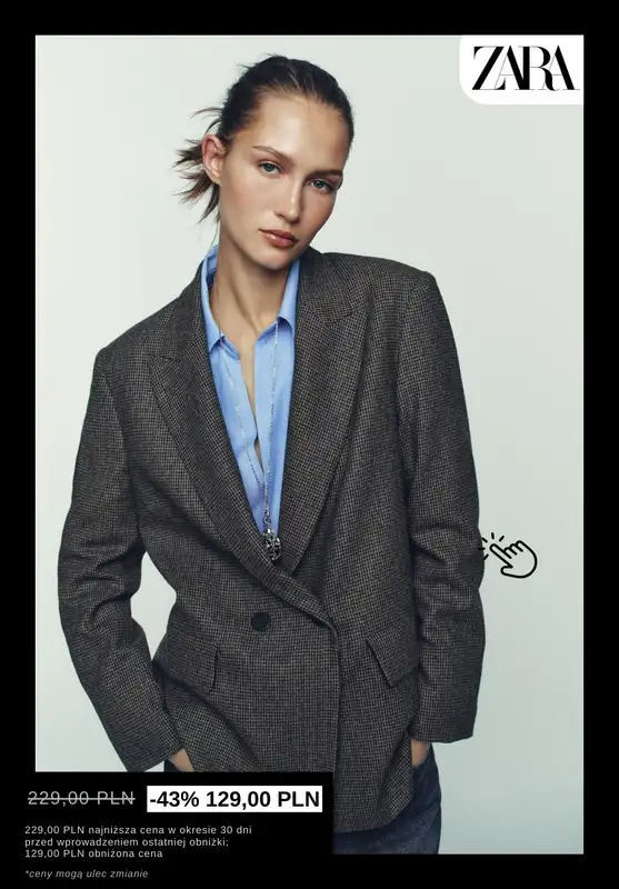 Zara - gazetka promocyjna Marynarki damskie od środy 10.12  - strona 3