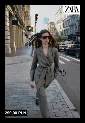 Zara - gazetka promocyjna Marynarki damskie od środy 10.12  - strona 10