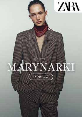 Zara - gazetka promocyjna Marynarki damskie od środy 10.12 