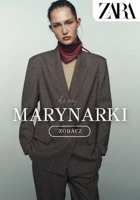 Zara - gazetka promocyjna Marynarki damskie od środy 10.12 