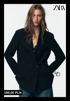 Zara - gazetka promocyjna Marynarki damskie od środy 10.12  - strona 2