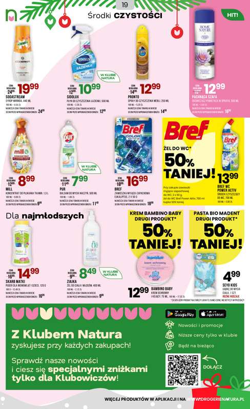 Drogerie Natura - gazetka promocyjna Gazetka od środy 10.12 do niedzieli 28.12 - strona 19
